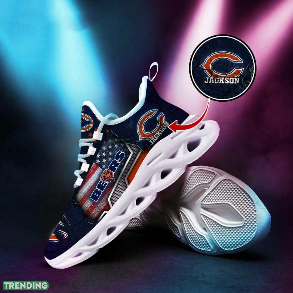Personalized Chicago Bears Sport Team Running Sneakers For Fans Gift New Max Soul Shoes Max Soul Personalized Chicago Bears Sport Team Running Sneakers For Fans Gift New Max Soul Shoes Max Soul