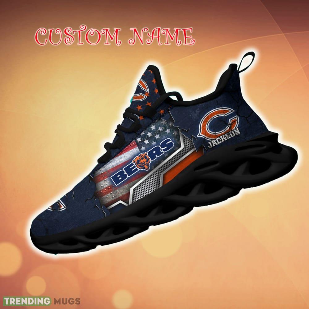 Personalized Chicago Bears Sport Team Running Sneakers For Fans Gift New Max Soul Shoes Max Soul Personalized Chicago Bears Sport Team Running Sneakers For Fans Gift New Max Soul Shoes Max Soul