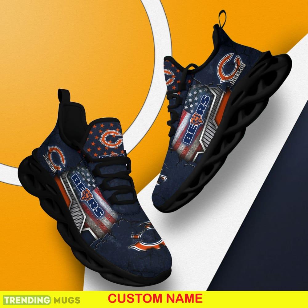 Personalized Chicago Bears Sport Team Running Sneakers For Fans Gift New Max Soul Shoes Max Soul Personalized Chicago Bears Sport Team Running Sneakers For Fans Gift New Max Soul Shoes Max Soul