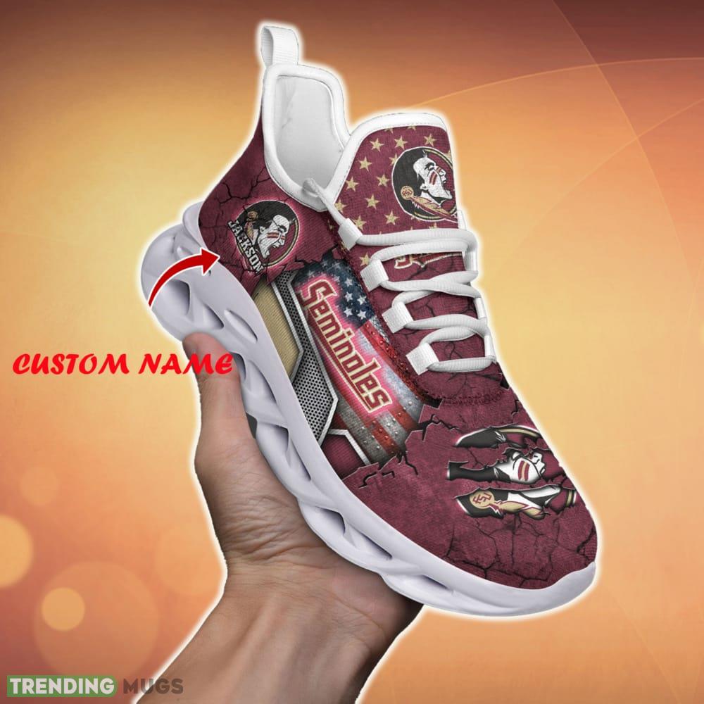 Personalized Florida State Seminoles Sport Team Running Sneakers For Fans Gift New Max Soul Shoes - Florida State Seminoles Sport Clunky Sneakers Custom Sport Shoes For Fan_1 Personalized Florida State Seminoles Sport Team Running Sneakers For Fans Gift New Max Soul Shoes - Florida State Seminoles Sport Clunky Sneakers Custom Sport Shoes For Fan_1