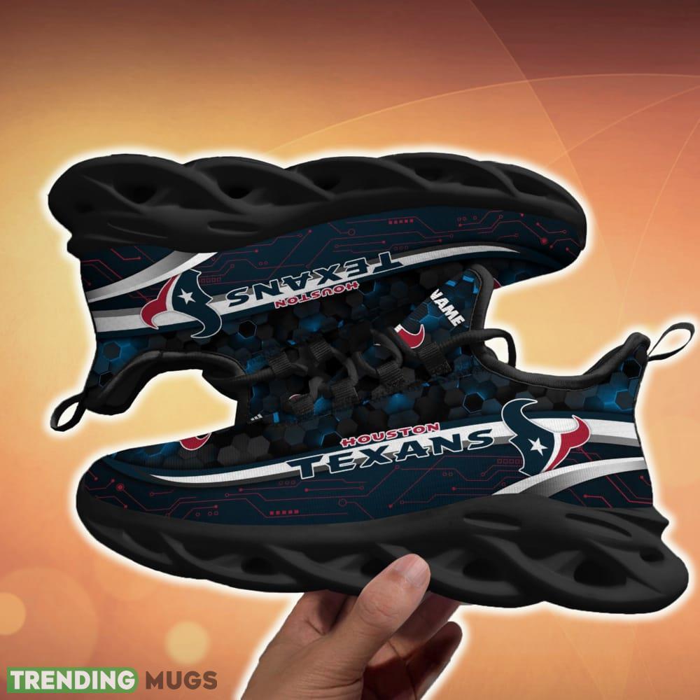 Personalized Houston Texans Football Team Team Running Sneakers For Fans Gift New Max Soul Shoes Max Soul Personalized Houston Texans Football Team Team Running Sneakers For Fans Gift New Max Soul Shoes Max Soul