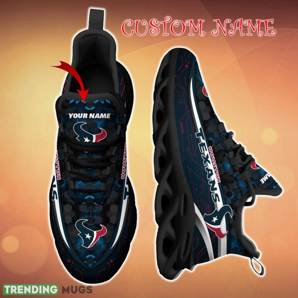 Personalized Houston Texans Football Team Team Running Sneakers For Fans Gift New Max Soul Shoes Max Soul Personalized Houston Texans Football Team Team Running Sneakers For Fans Gift New Max Soul Shoes Max Soul