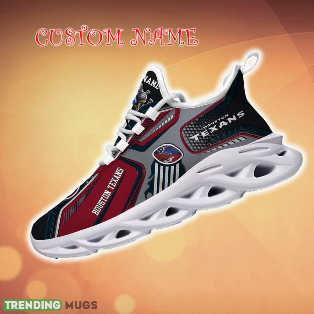 Personalized Houston Texans White C Sneakers Team Running Sneakers For Fans Gift New Max Soul Shoes - Houston Texans White C Sneakers Personalized Your Name Sport Sneakers _1 Personalized Houston Texans White C Sneakers Team Running Sneakers For Fans Gift New Max Soul Shoes - Houston Texans White C Sneakers Personalized Your Name Sport Sneakers _1