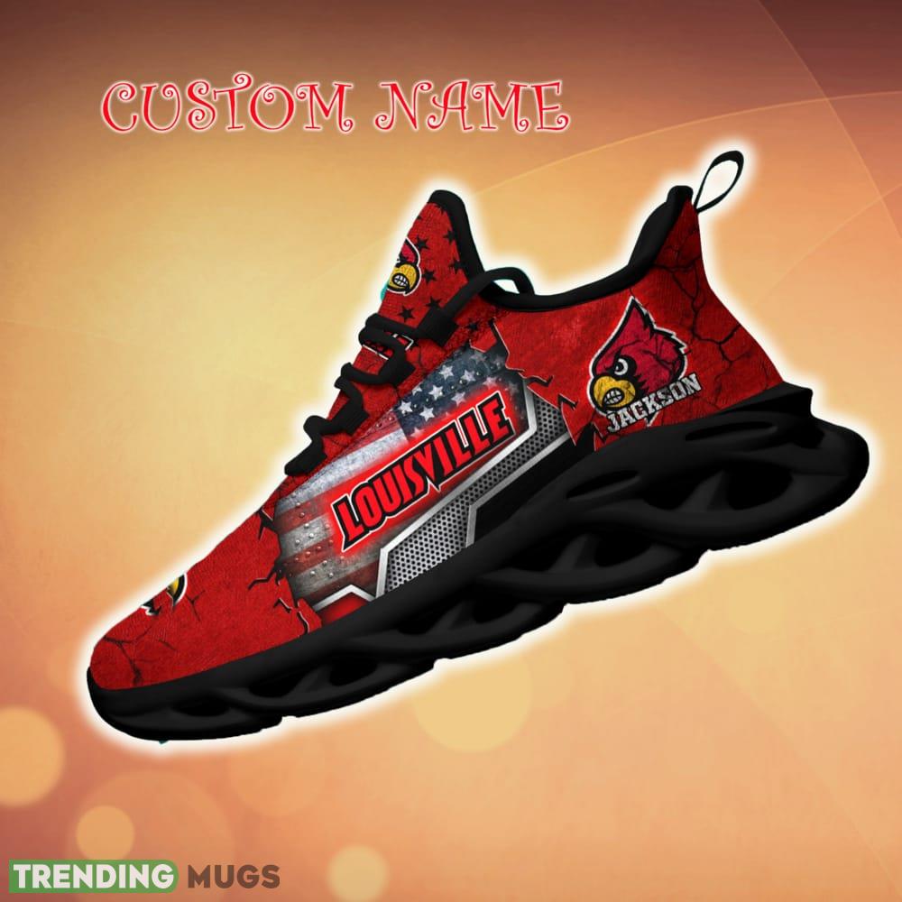 Personalized Louisville Cardinals Sport Team Running Sneakers For Fans Gift New Max Soul Shoes Max Soul Personalized Louisville Cardinals Sport Team Running Sneakers For Fans Gift New Max Soul Shoes Max Soul