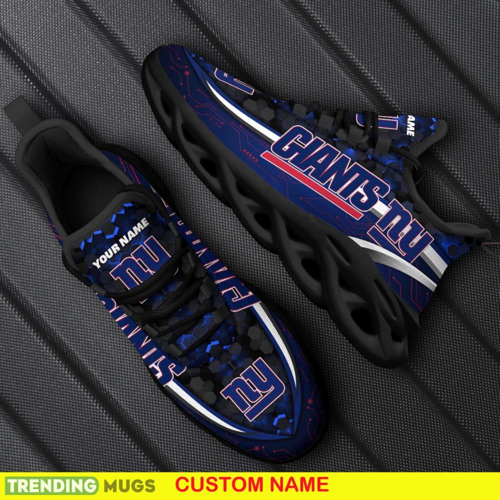 Personalized New York Giants Football Team Team Running Sneakers For Fans Gift New Max Soul Shoes - New York Giants Football Team Max Soul Shoes Custom Your Name_1 Personalized New York Giants Football Team Team Running Sneakers For Fans Gift New Max Soul Shoes - New York Giants Football Team Max Soul Shoes Custom Your Name_1