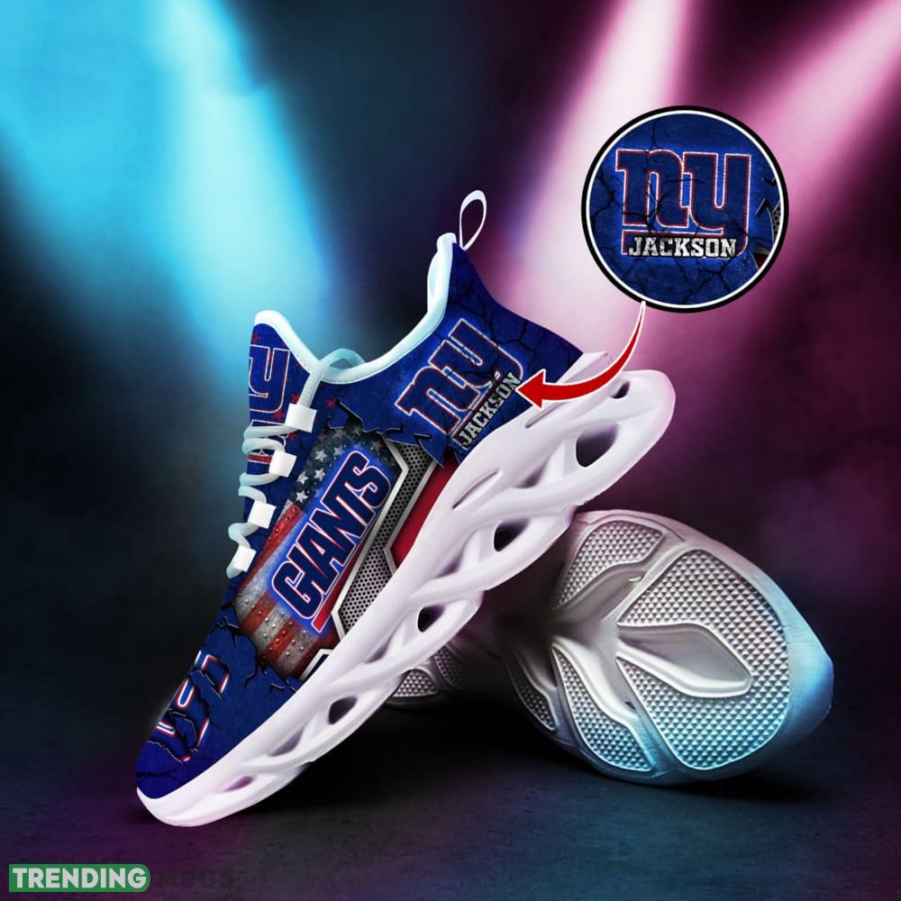 Personalized New York Giants Sport Team Running Sneakers For Fans Gift New Max Soul Shoes Max Soul Personalized New York Giants Sport Team Running Sneakers For Fans Gift New Max Soul Shoes Max Soul