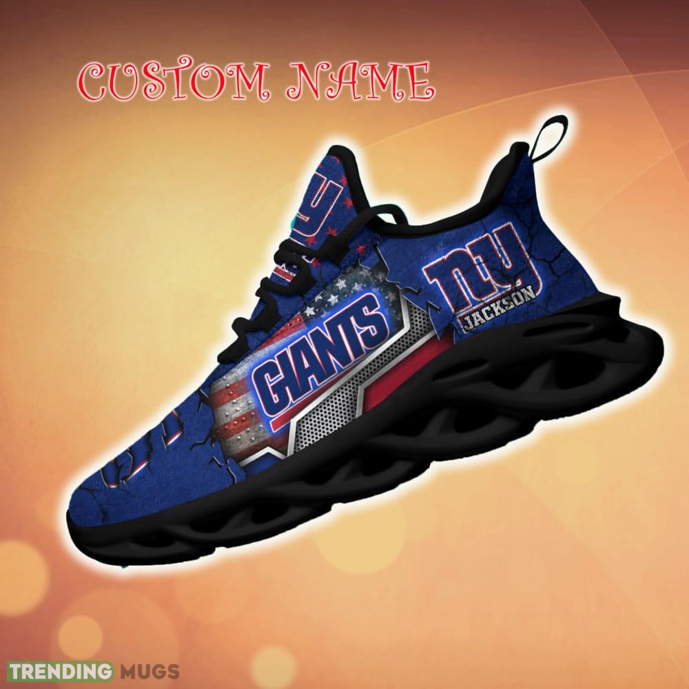 Personalized New York Giants Sport Team Running Sneakers For Fans Gift New Max Soul Shoes Max Soul Personalized New York Giants Sport Team Running Sneakers For Fans Gift New Max Soul Shoes Max Soul