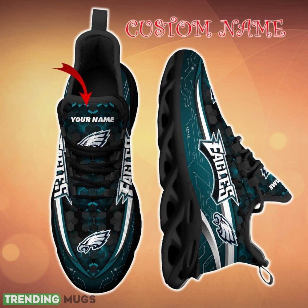 Personalized Philadelphia Eagles Football Team Team Running Sneakers For Fans Gift New Max Soul Shoes Max Soul Personalized Philadelphia Eagles Football Team Team Running Sneakers For Fans Gift New Max Soul Shoes Max Soul