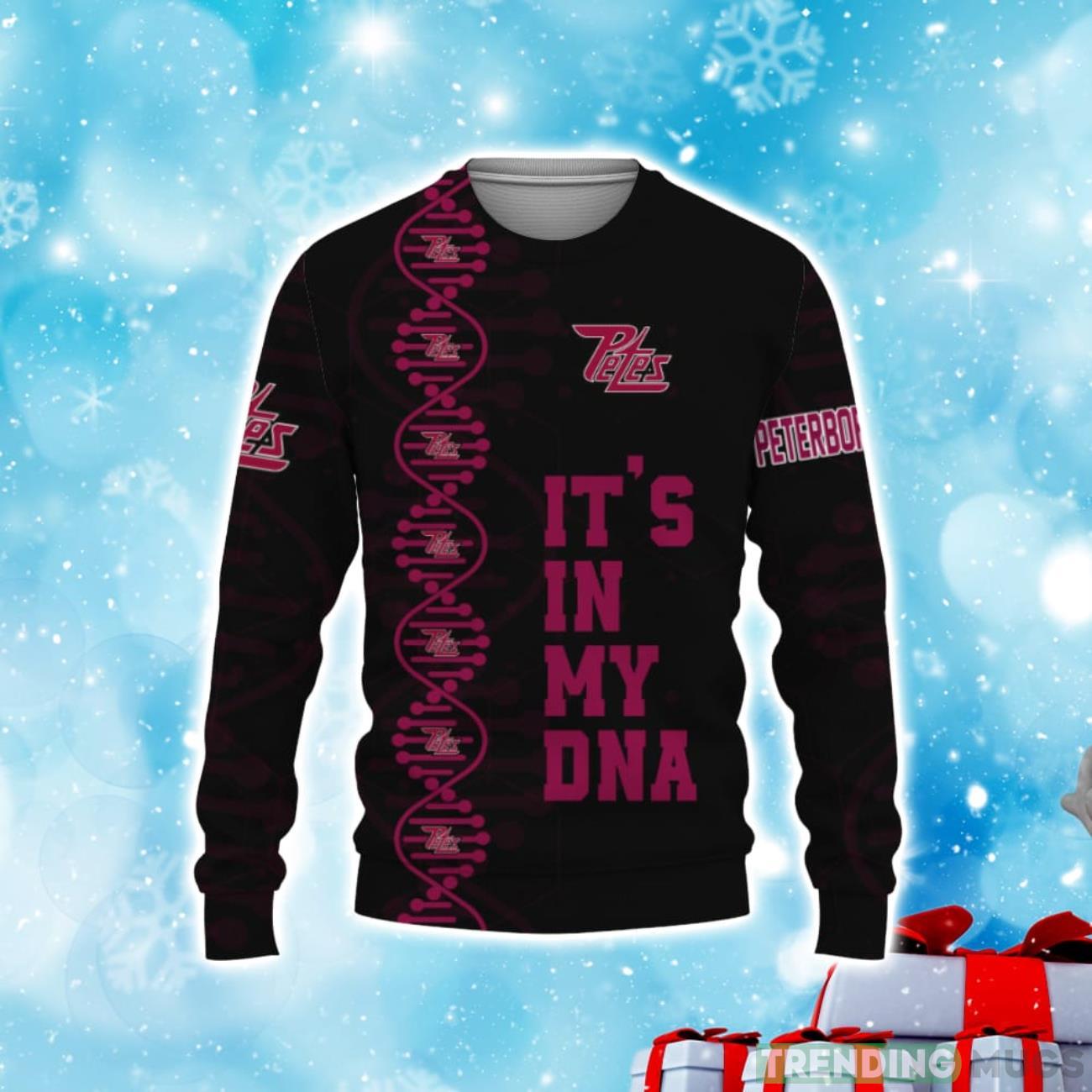 Peterborough Petes It’s In My DNA American Sports Team Christmas Sweater Product Photo 1 Peterborough Petes It’s In My DNA American Sports Team Christmas Sweater Product Photo 1