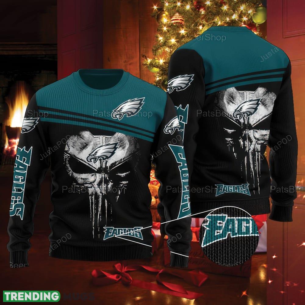 Philadelphia Eagles NFL Knitted Christmas 3D Sweater Snowfall - Philadelphia Eagles NFL Knitted Christmas 3D Sweater Snowfall Philadelphia Eagles NFL Knitted Christmas 3D Sweater Snowfall - Philadelphia Eagles NFL Knitted Christmas 3D Sweater Snowfall
