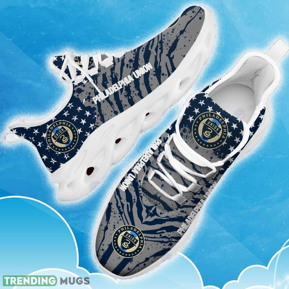 Philadelphia Union Navy New Chunky Shoes Camo Logo Printed For Men And Women Gift Fans Max Soul Sneakers - Philadelphia Union Clunky Sneakers Photo 12 Philadelphia Union Navy New Chunky Shoes Camo Logo Printed For Men And Women Gift Fans Max Soul Sneakers - Philadelphia Union Clunky Sneakers Photo 12