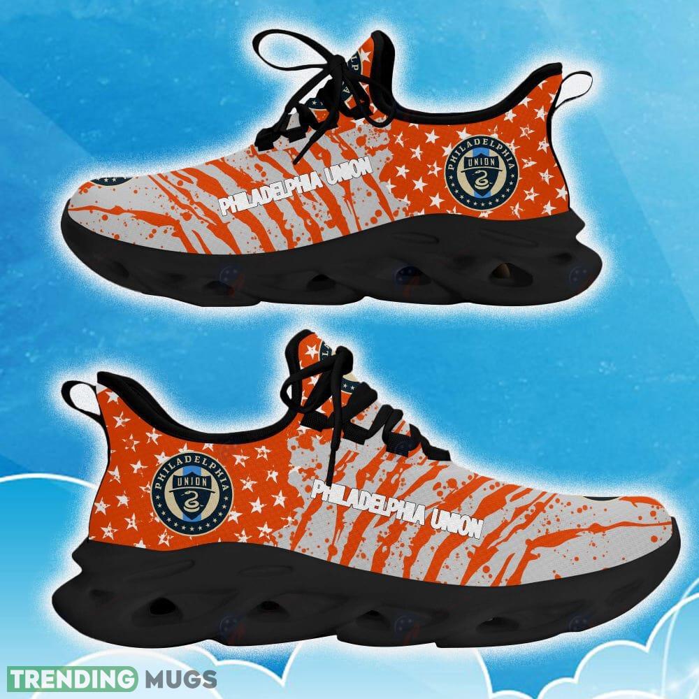 Philadelphia Union Orange New Chunky Shoes Camo Logo Printed For Men And Women Gift Fans Max Soul Sneakers Max Soul Philadelphia Union Orange New Chunky Shoes Camo Logo Printed For Men And Women Gift Fans Max Soul Sneakers Max Soul
