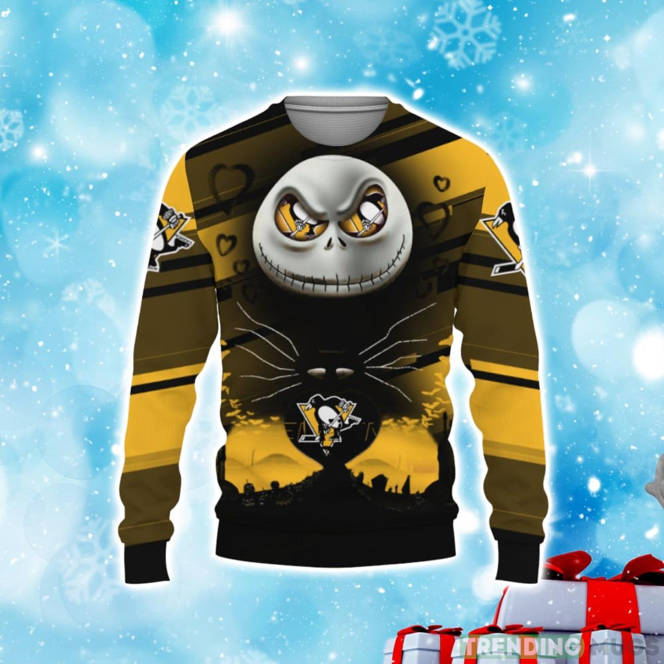 Pittsburgh Penguins Shop Champion Teamwear 2023 Christmas Sweater Product Photo 1 Pittsburgh Penguins Shop Champion Teamwear 2023 Christmas Sweater Product Photo 1