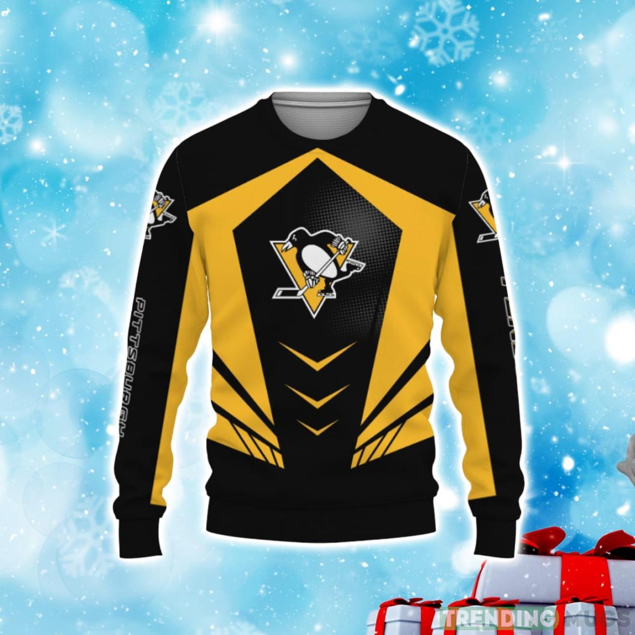 Pittsburgh Penguins Sports American Football Shirt Christmas Sweater Product Photo 1 Pittsburgh Penguins Sports American Football Shirt Christmas Sweater Product Photo 1