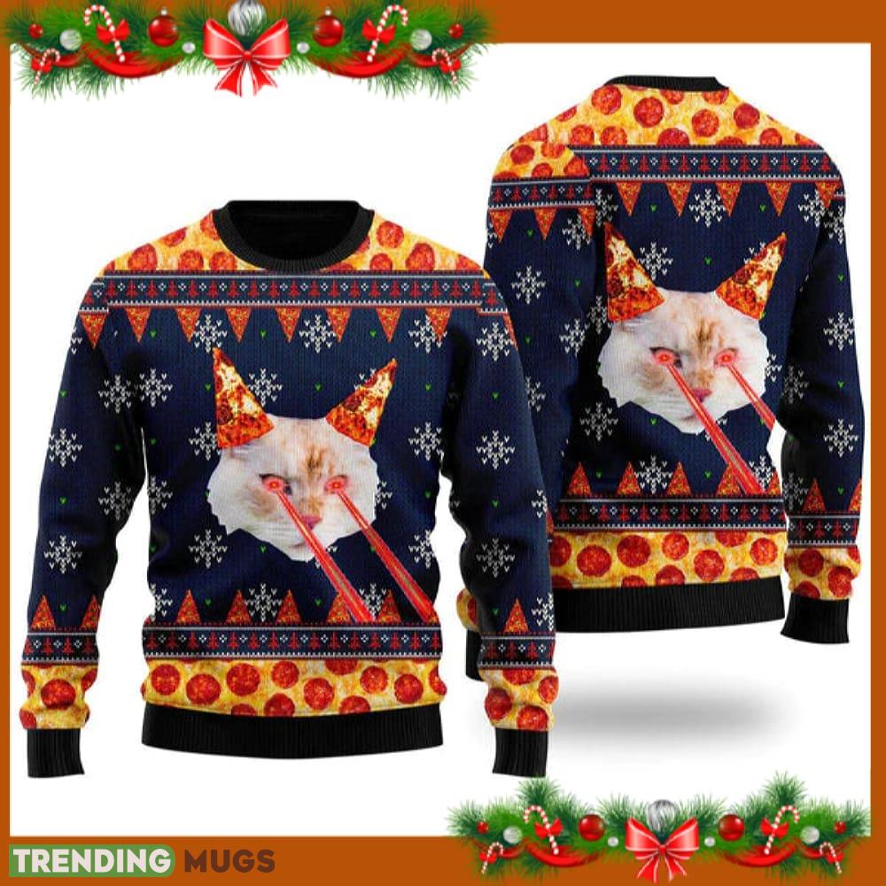 Pizza Cat With Laser Eyes Ugly Christmas Sweater Chimney New Gift For Men And Women Family Holidays - Pizza Cat With Laser Eyes Ugly Christmas Sweater Chimney New Gift For Men And Women Family Holidays Pizza Cat With Laser Eyes Ugly Christmas Sweater Chimney New Gift For Men And Women Family Holidays - Pizza Cat With Laser Eyes Ugly Christmas Sweater Chimney New Gift For Men And Women Family Holidays