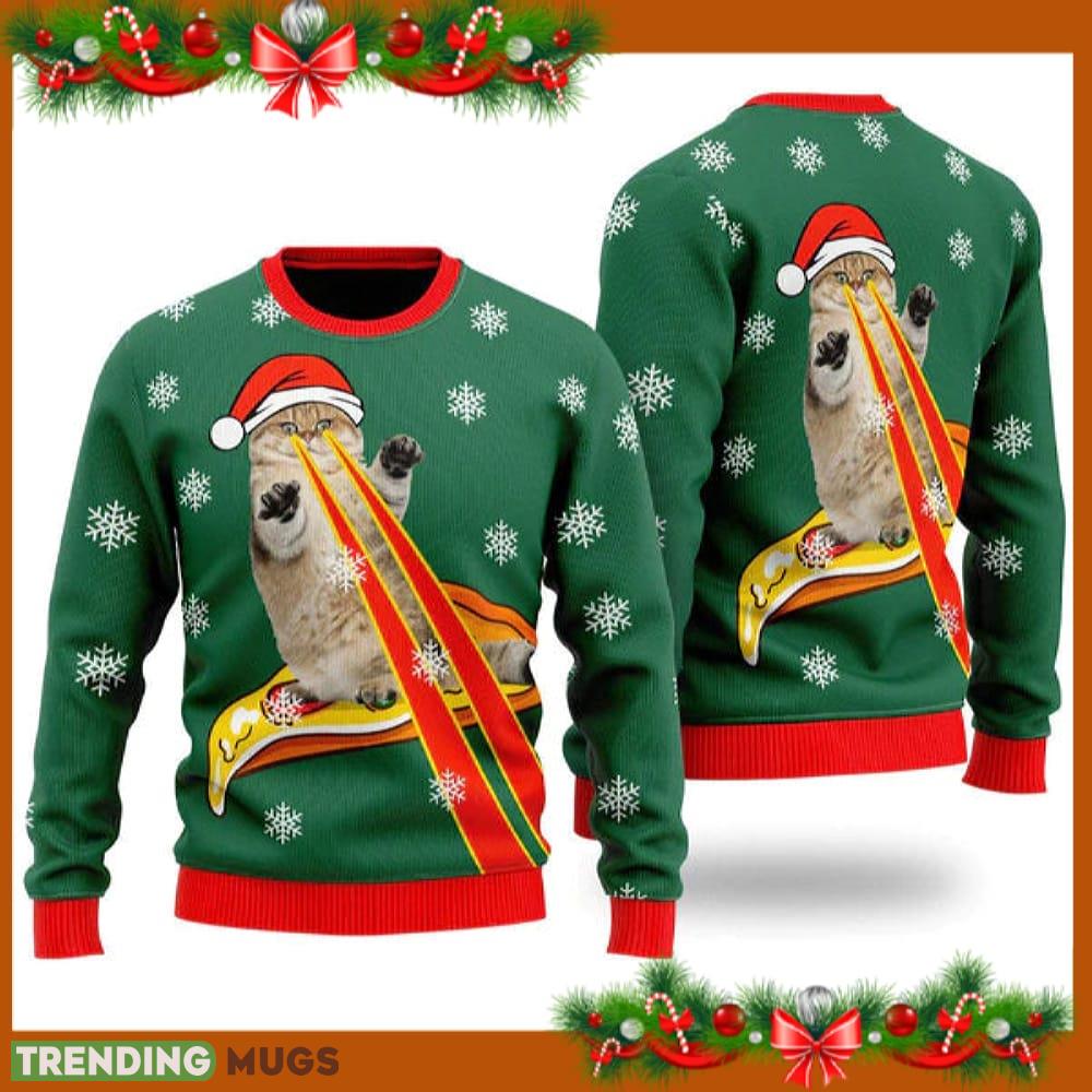 Pizza Cat With Laser Eyes Ugly Christmas Sweater Wrapping New Gift For Men And Women Family Holidays - Pizza Cat With Laser Eyes Ugly Christmas Sweater Wrapping New Gift For Men And Women Family Holidays Pizza Cat With Laser Eyes Ugly Christmas Sweater Wrapping New Gift For Men And Women Family Holidays - Pizza Cat With Laser Eyes Ugly Christmas Sweater Wrapping New Gift For Men And Women Family Holidays