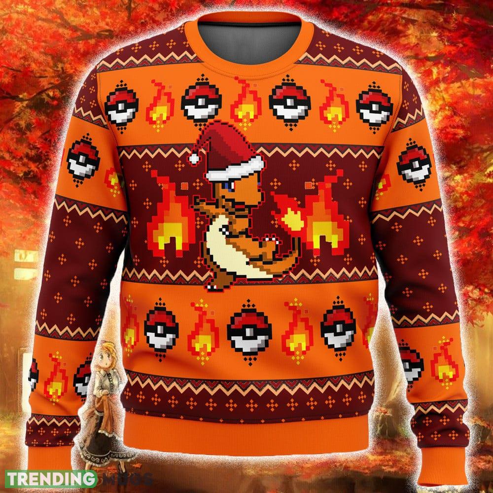 Pokemon Charmander Ugly Christmas Sweater Funny Gift For Men And Women Fans - Pokemon Charmander Ugly Christmas Sweater Funny Gift For Men And Women Fans Pokemon Charmander Ugly Christmas Sweater Funny Gift For Men And Women Fans - Pokemon Charmander Ugly Christmas Sweater Funny Gift For Men And Women Fans