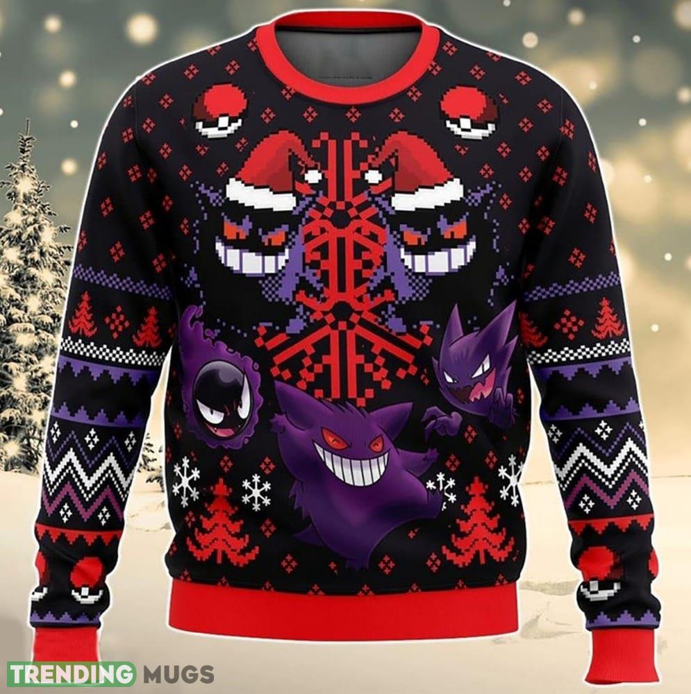 Pokemon Gengar Pokemon Shirt Christmas Sweater Pokemon Sweater - Pokemon Gengar Ugly Christmas Sweater, Pokemon Shirt, Christmas Sweater,Pokemon Sweater_1 Pokemon Gengar Pokemon Shirt Christmas Sweater Pokemon Sweater - Pokemon Gengar Ugly Christmas Sweater, Pokemon Shirt, Christmas Sweater,Pokemon Sweater_1