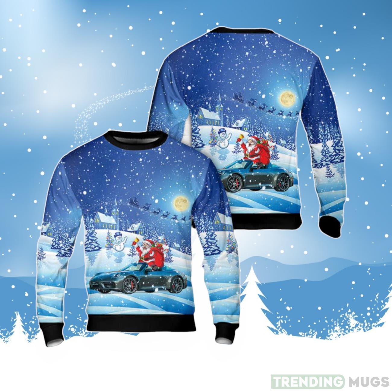 Porsche 911 Christmas Sweater Gift For Christmas Product Photo 1 Porsche 911 Christmas Sweater Gift For Christmas Product Photo 1