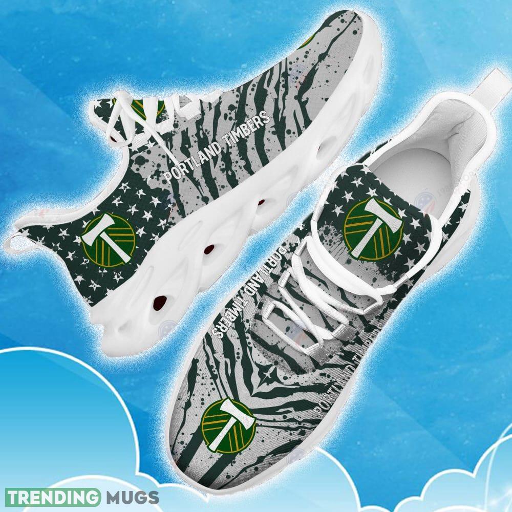 Portland Timbers Green New Chunky Shoes Camo Logo Printed For Men And Women Gift Fans Max Soul Sneakers - Portland Timbers Clunky Sneakers Photo 16 Portland Timbers Green New Chunky Shoes Camo Logo Printed For Men And Women Gift Fans Max Soul Sneakers - Portland Timbers Clunky Sneakers Photo 16