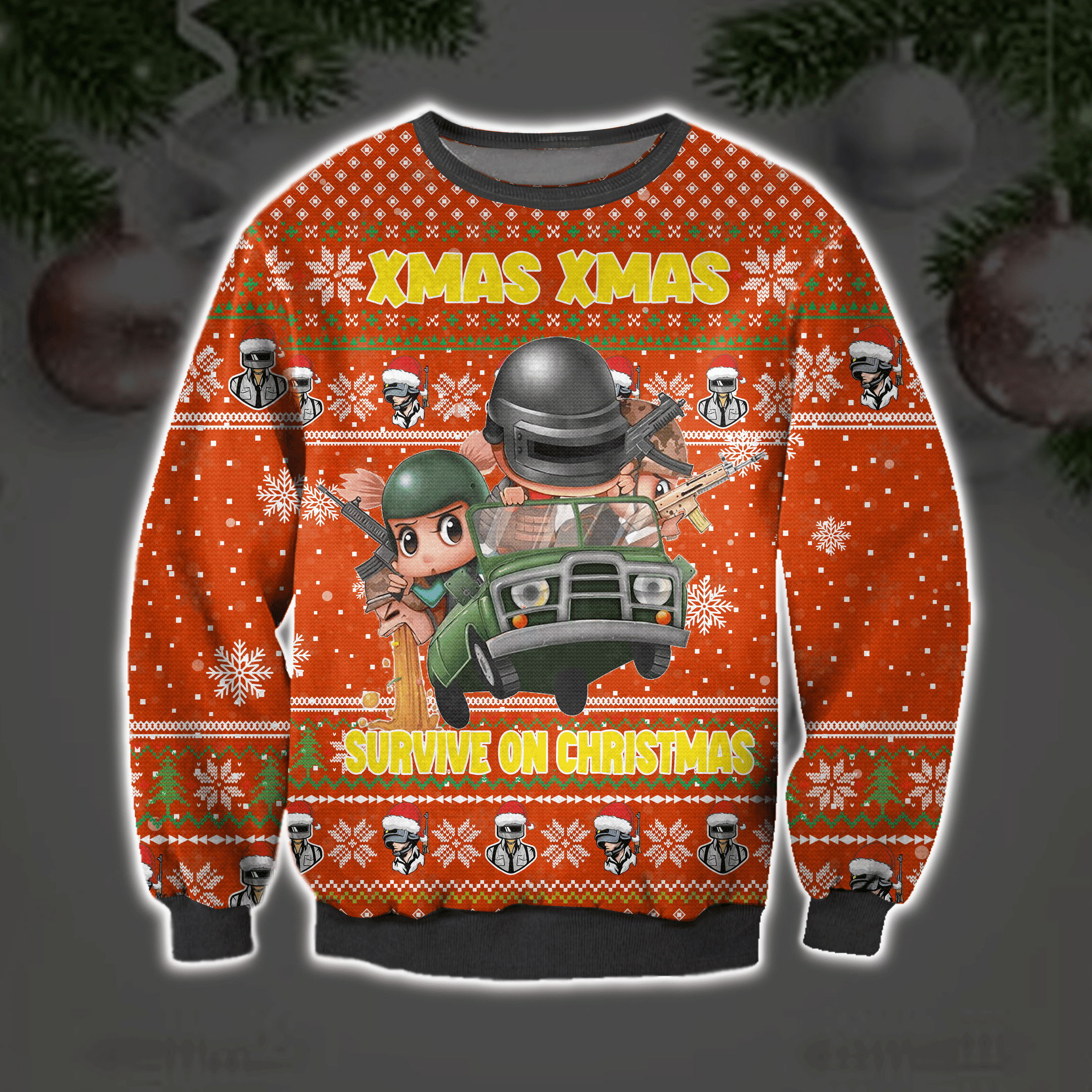 Pubg Game Ugly Christmas Sweater Perfect Holiday Gift - Pubg Game Ugly Christmas Sweater Perfect Holiday Gift_1 Pubg Game Ugly Christmas Sweater Perfect Holiday Gift - Pubg Game Ugly Christmas Sweater Perfect Holiday Gift_1