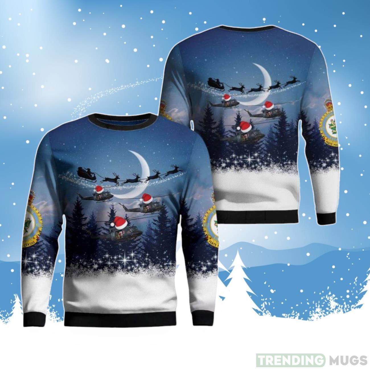 RCAF 427 Special Ops Bell CH-146 Griffon Christmas Sweater – Perfect Gift For Christmas Product Photo 1 RCAF 427 Special Ops Bell CH-146 Griffon Christmas Sweater – Perfect Gift For Christmas Product Photo 1