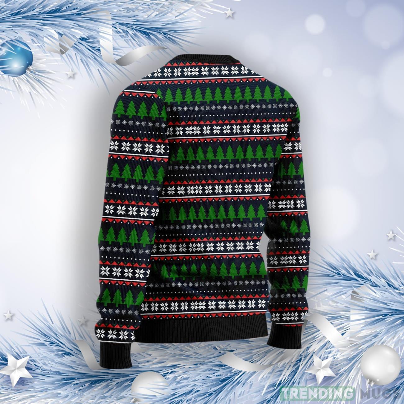 Rottweiler Friends On Red Sofa Ugly Christmas Sweater 3D Sweater Rottweiler Friends On Red Sofa Ugly Christmas Sweater 3D Sweater