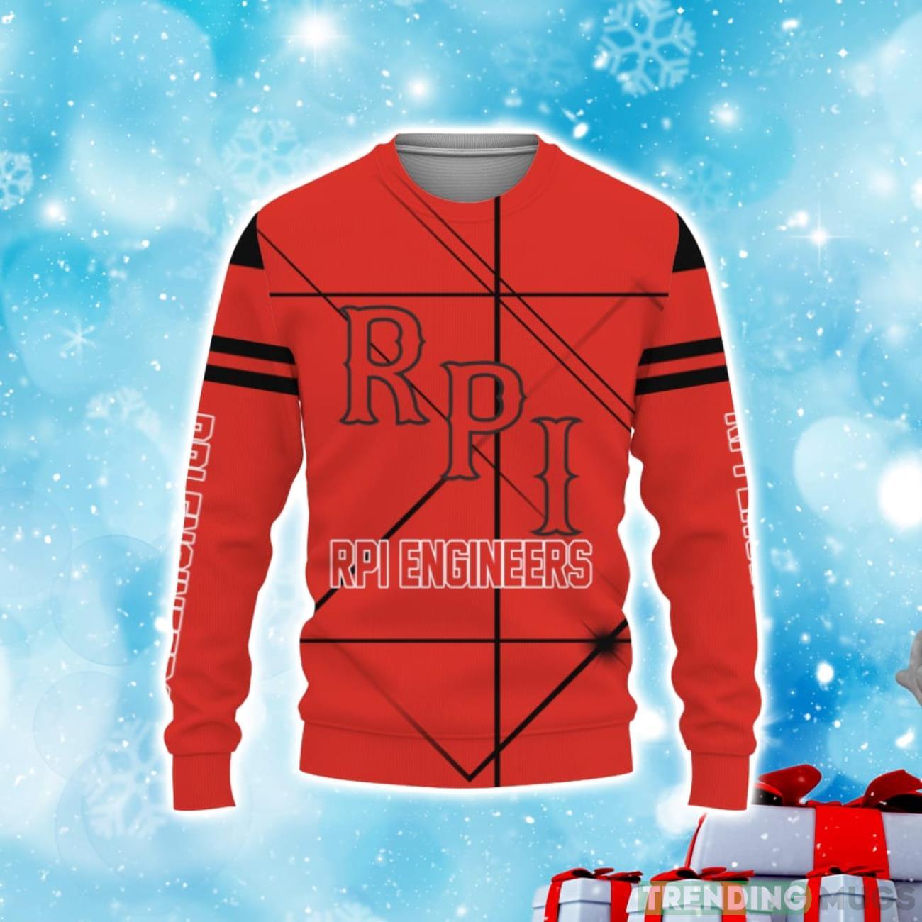 RPI Engineers American Football Sport Light 3D Shirt Christmas Sweater Product Photo 1 RPI Engineers American Football Sport Light 3D Shirt Christmas Sweater Product Photo 1