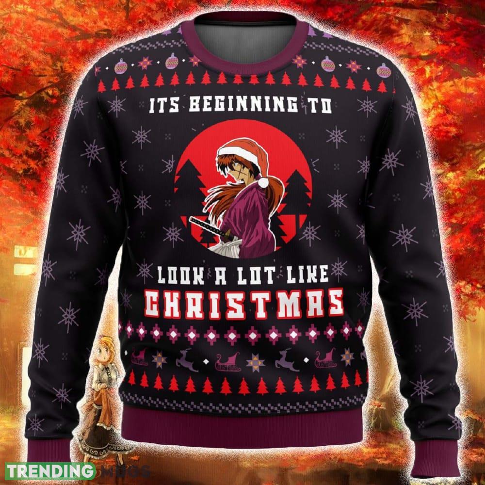 Samurai X Its Beginning To Look a Lot Like Ugly Christmas Sweater Funny Gift For Men And Women Fans - Samurai X Its Beginning To Look a Lot Like Ugly Christmas Sweater Funny Gift For Men And Women Fans Samurai X Its Beginning To Look a Lot Like Ugly Christmas Sweater Funny Gift For Men And Women Fans - Samurai X Its Beginning To Look a Lot Like Ugly Christmas Sweater Funny Gift For Men And Women Fans