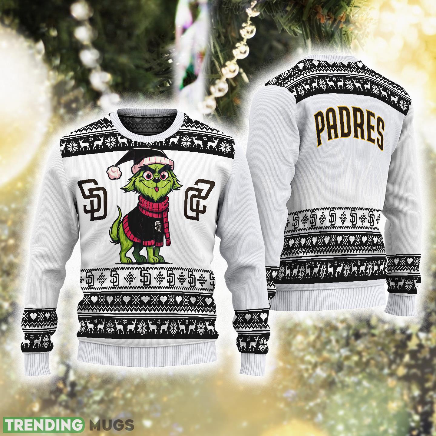 San Diego Padres Handmade Ugly Christmas Sweater AOP For Fans Dog Custome Grinch - San Diego Padres Handmade Ugly Christmas Sweater AOP For Fans Dog Custome Grinch San Diego Padres Handmade Ugly Christmas Sweater AOP For Fans Dog Custome Grinch - San Diego Padres Handmade Ugly Christmas Sweater AOP For Fans Dog Custome Grinch