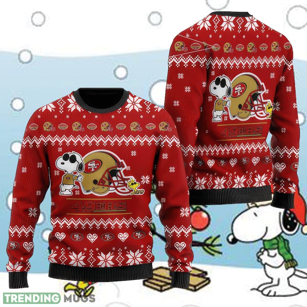 San Francisco 49San Francisco 49ers Cute The Snoopy Show Football Helmet Ugly Christmas 3D Sweater Gingerbread - San Francisco 49San Francisco 49ers Cute The Snoopy Show Football Helmet Ugly Christmas 3D Sweater Gingerbread San Francisco 49San Francisco 49ers Cute The Snoopy Show Football Helmet Ugly Christmas 3D Sweater Gingerbread - San Francisco 49San Francisco 49ers Cute The Snoopy Show Football Helmet Ugly Christmas 3D Sweater Gingerbread