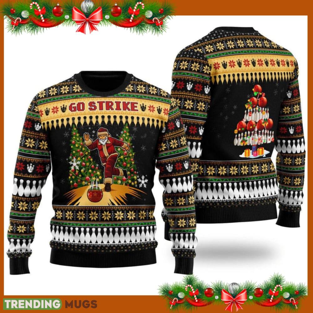 Santa Bowling Go Strike Ugly Christmas Sweater Lights New Gift For Men And Women Family Holidays - Santa Bowling Go Strike Ugly Christmas Sweater Lights New Gift For Men And Women Family Holidays Santa Bowling Go Strike Ugly Christmas Sweater Lights New Gift For Men And Women Family Holidays - Santa Bowling Go Strike Ugly Christmas Sweater Lights New Gift For Men And Women Family Holidays