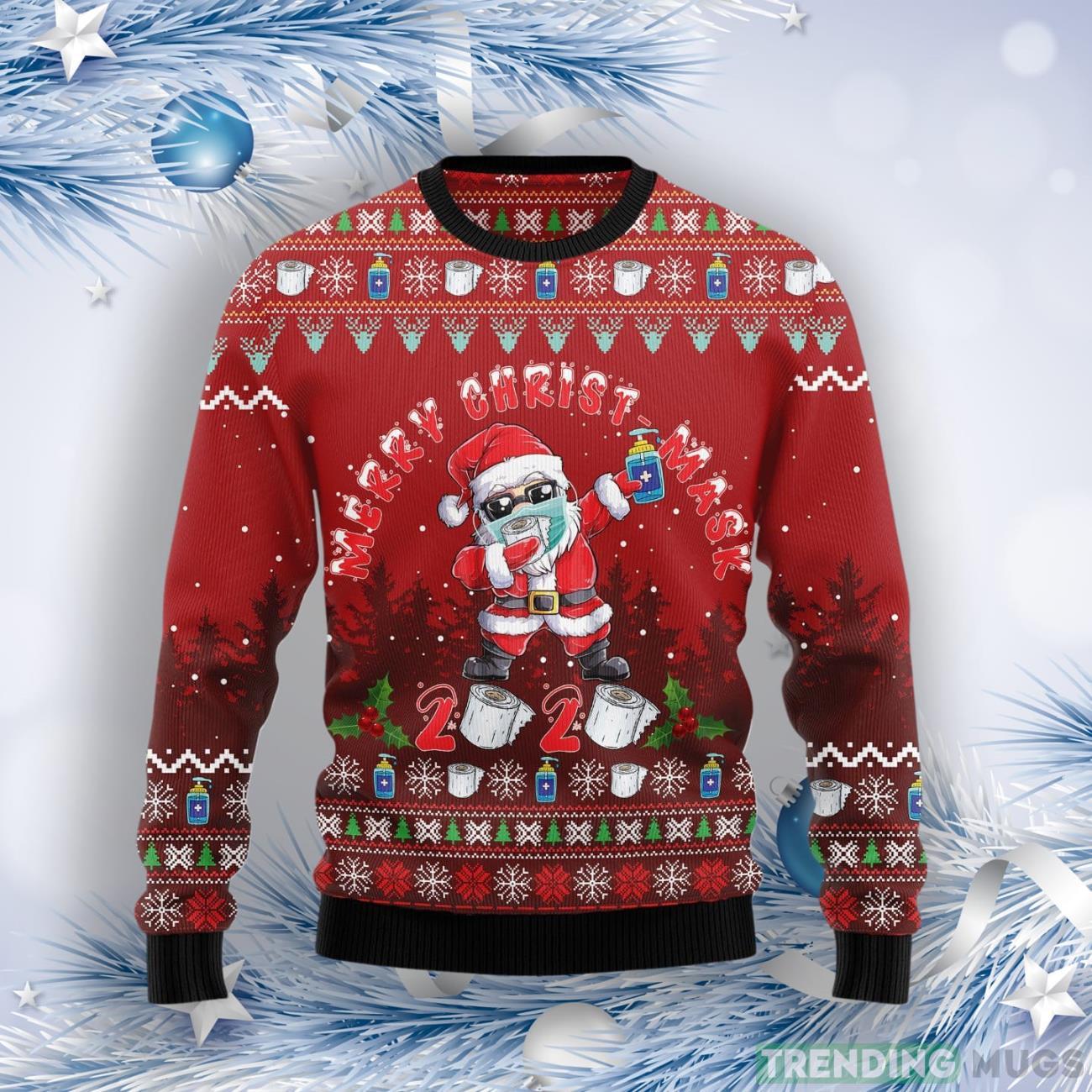 Santa Christmas 2020 Ugly Christmas Sweater Product Photo 1