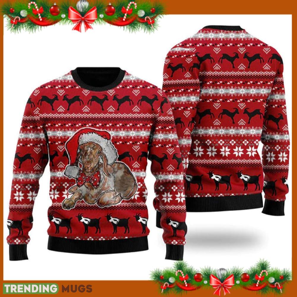 Santa Goat Ugly Christmas Sweater Funny Gift For Men And Women Family Holidays - Santa Goat Ugly Christmas Sweater Funny Gift For Men And Women Family Holidays Santa Goat Ugly Christmas Sweater Funny Gift For Men And Women Family Holidays - Santa Goat Ugly Christmas Sweater Funny Gift For Men And Women Family Holidays