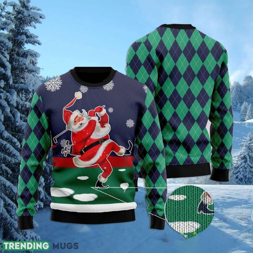 Santa Golfer All Over Printed 3D Christmas Gift 3D Sweater - Santa Golfer All Over Printed 3D Ugly Christmas Sweater Christmas Gift_1 Santa Golfer All Over Printed 3D Christmas Gift 3D Sweater - Santa Golfer All Over Printed 3D Ugly Christmas Sweater Christmas Gift_1