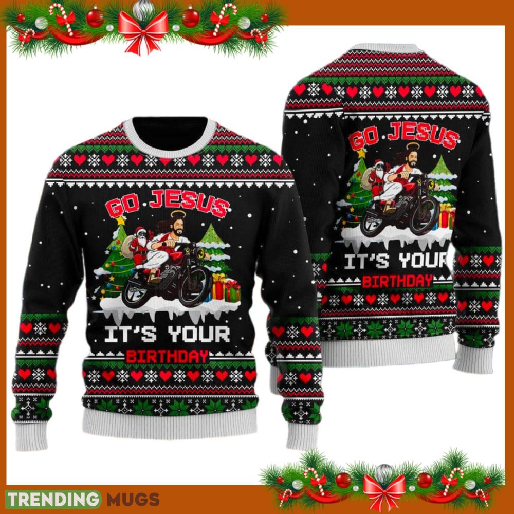 Santa Jesus Ride Motobike Ugly Christmas Sweater Funny Gift For Men And Women Family Holidays - Santa Jesus Ride Motobike Ugly Christmas Sweater Funny Gift For Men And Women Family Holidays Santa Jesus Ride Motobike Ugly Christmas Sweater Funny Gift For Men And Women Family Holidays - Santa Jesus Ride Motobike Ugly Christmas Sweater Funny Gift For Men And Women Family Holidays