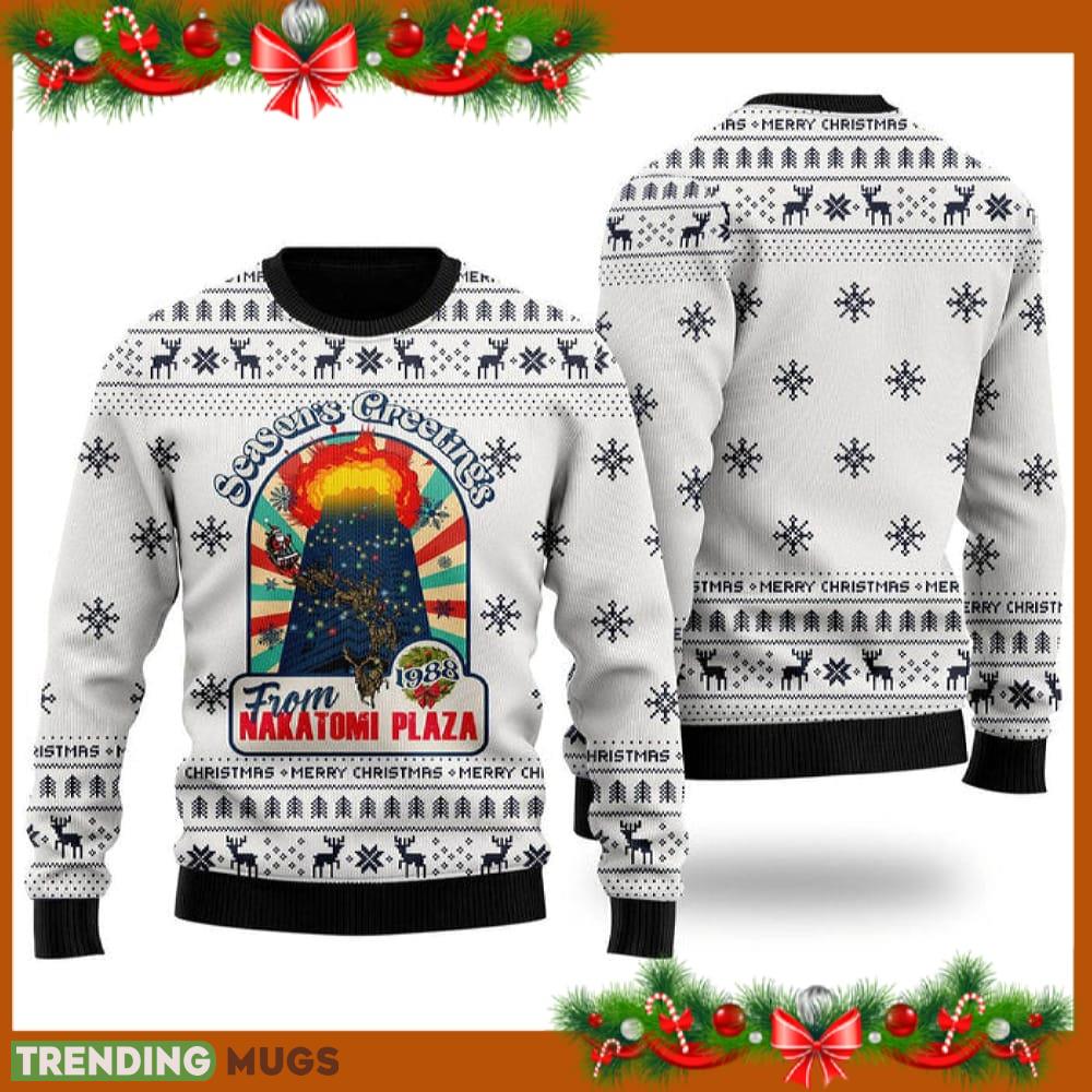Season Greeting From Nakatomi Plaza Ugly Christmas Sweater Funny Gift For Men And Women Family Holidays - Season Greeting From Nakatomi Plaza Ugly Christmas Sweater Funny Gift For Men And Women Family Holidays Season Greeting From Nakatomi Plaza Ugly Christmas Sweater Funny Gift For Men And Women Family Holidays - Season Greeting From Nakatomi Plaza Ugly Christmas Sweater Funny Gift For Men And Women Family Holidays
