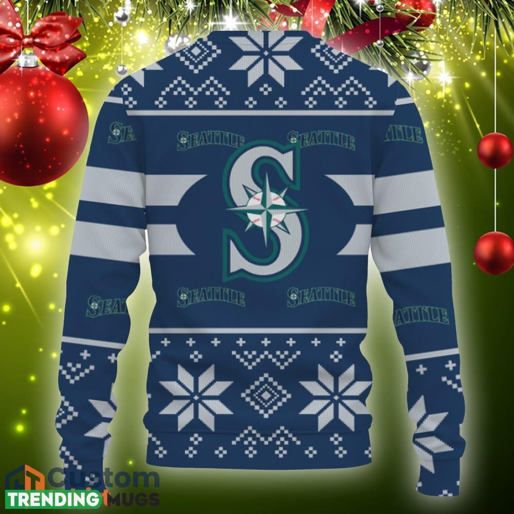 Seattle Mariners Custom New Uniforms For Fan Gear Ugly Xmas Sweater Gift Holidays 3D Sweater Seattle Mariners Custom New Uniforms For Fan Gear Ugly Xmas Sweater Gift Holidays 3D Sweater