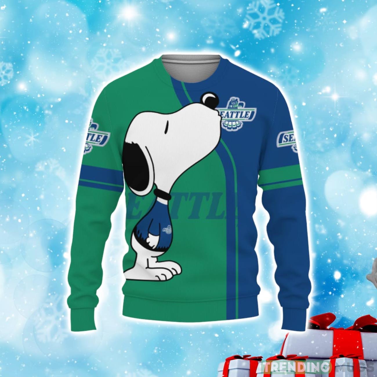 Seattle Thunderbirds Shop Champion Teamwear Christmas Sweater Product Photo 1 Seattle Thunderbirds Shop Champion Teamwear Christmas Sweater Product Photo 1