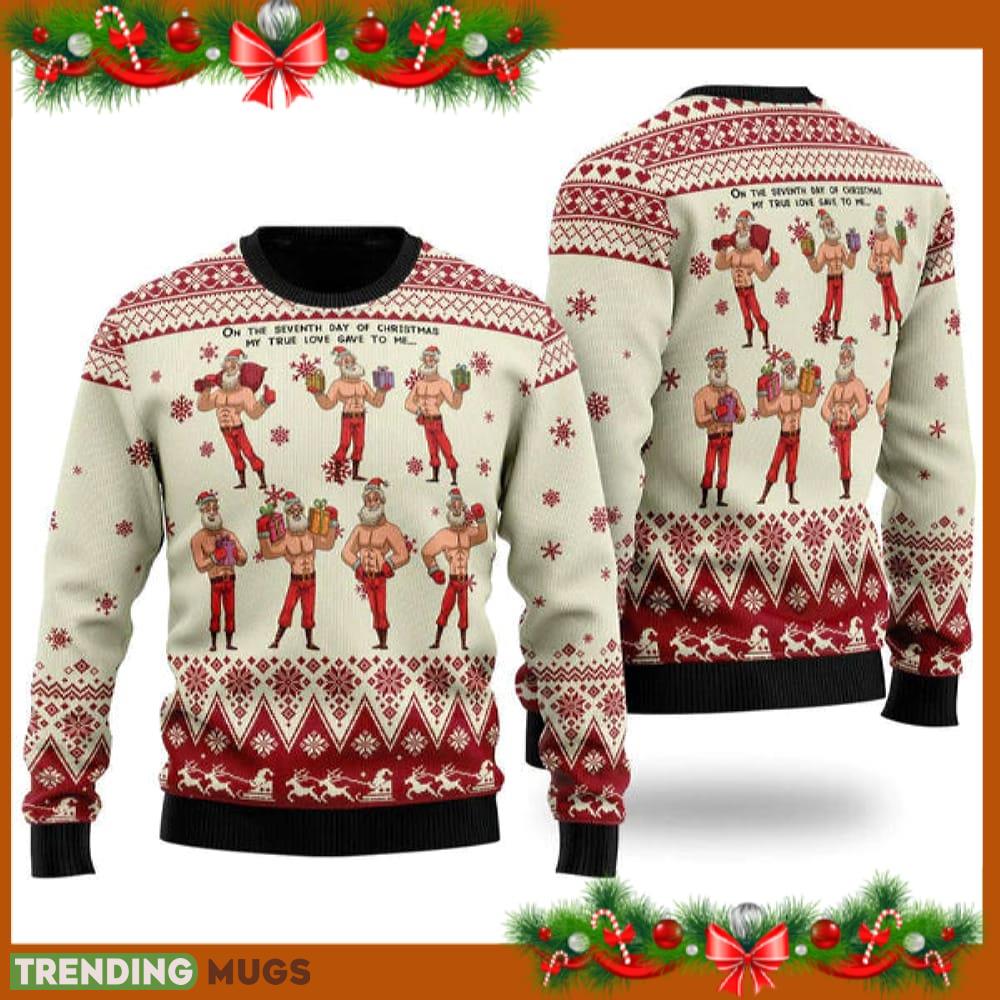 Seven Sexy Santa Claus Christmas Ugly Christmas Sweater Funny Gift For Men And Women Family Holidays - Seven Sexy Santa Claus Christmas Ugly Christmas Sweater Funny Gift For Men And Women Family Holidays Seven Sexy Santa Claus Christmas Ugly Christmas Sweater Funny Gift For Men And Women Family Holidays - Seven Sexy Santa Claus Christmas Ugly Christmas Sweater Funny Gift For Men And Women Family Holidays