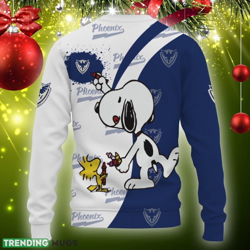 Sherbrooke Phoenix Snoopy Cute Heart American Sports Team Ugly Xmas Sweater Gift Holidays 3D Sweater Sherbrooke Phoenix Snoopy Cute Heart American Sports Team Ugly Xmas Sweater Gift Holidays 3D Sweater