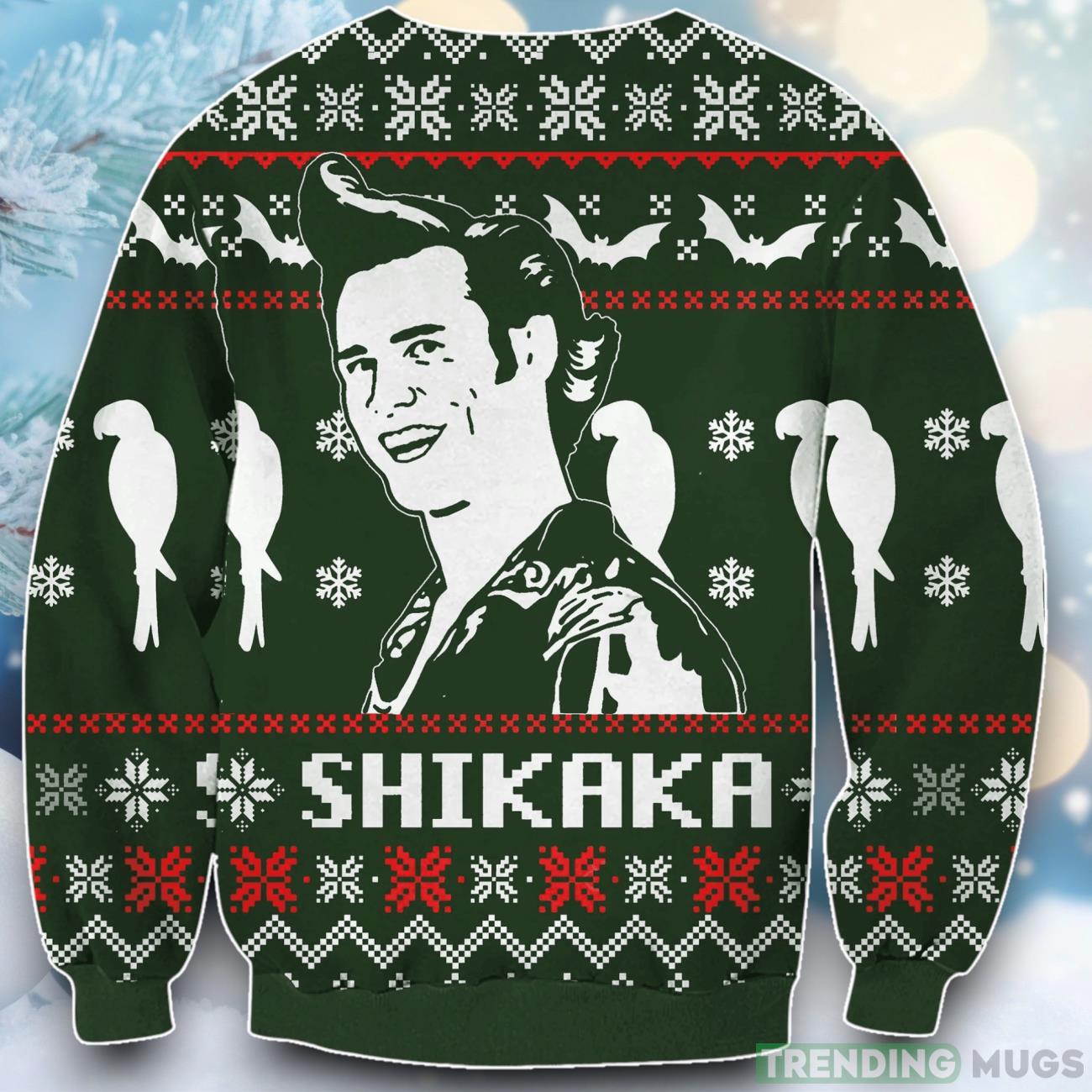 Shikaka Knitting Print Ugly Christmas Sweater For Men & Women 3D Sweater Shikaka Knitting Print Ugly Christmas Sweater For Men & Women 3D Sweater
