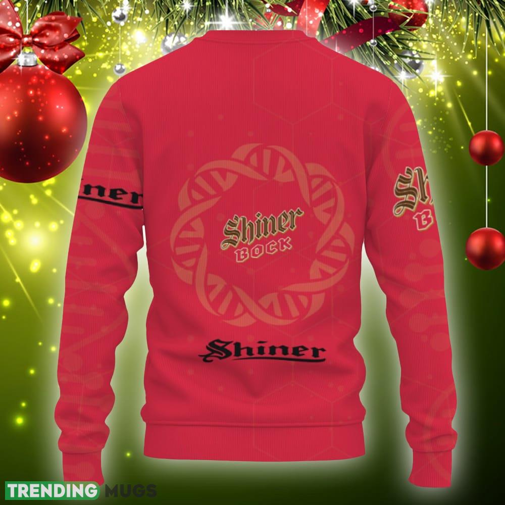 Shiner Bock Beers It's In My DNA Ugly Christmas Sweater Gift Holidays 3D Sweater Shiner Bock Beers It's In My DNA Ugly Christmas Sweater Gift Holidays 3D Sweater
