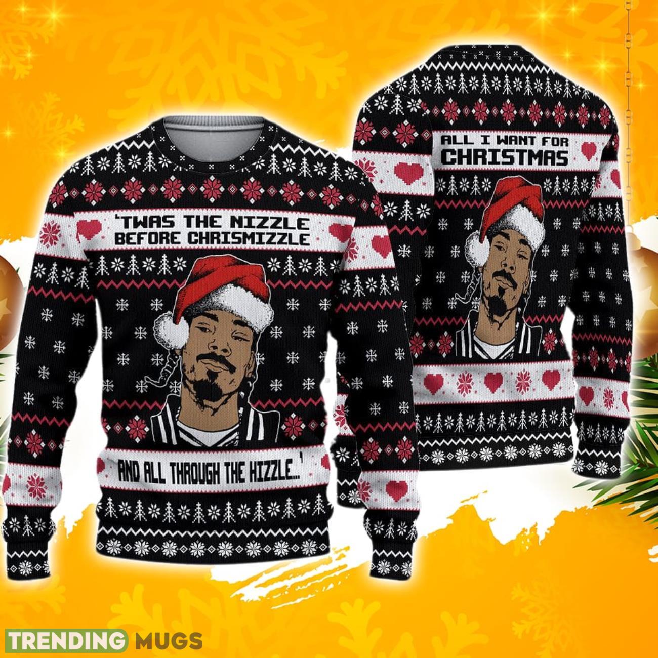 Snoop Dogg Ugly Christmas Sweater Product Photo 1 Snoop Dogg Ugly Christmas Sweater Product Photo 1