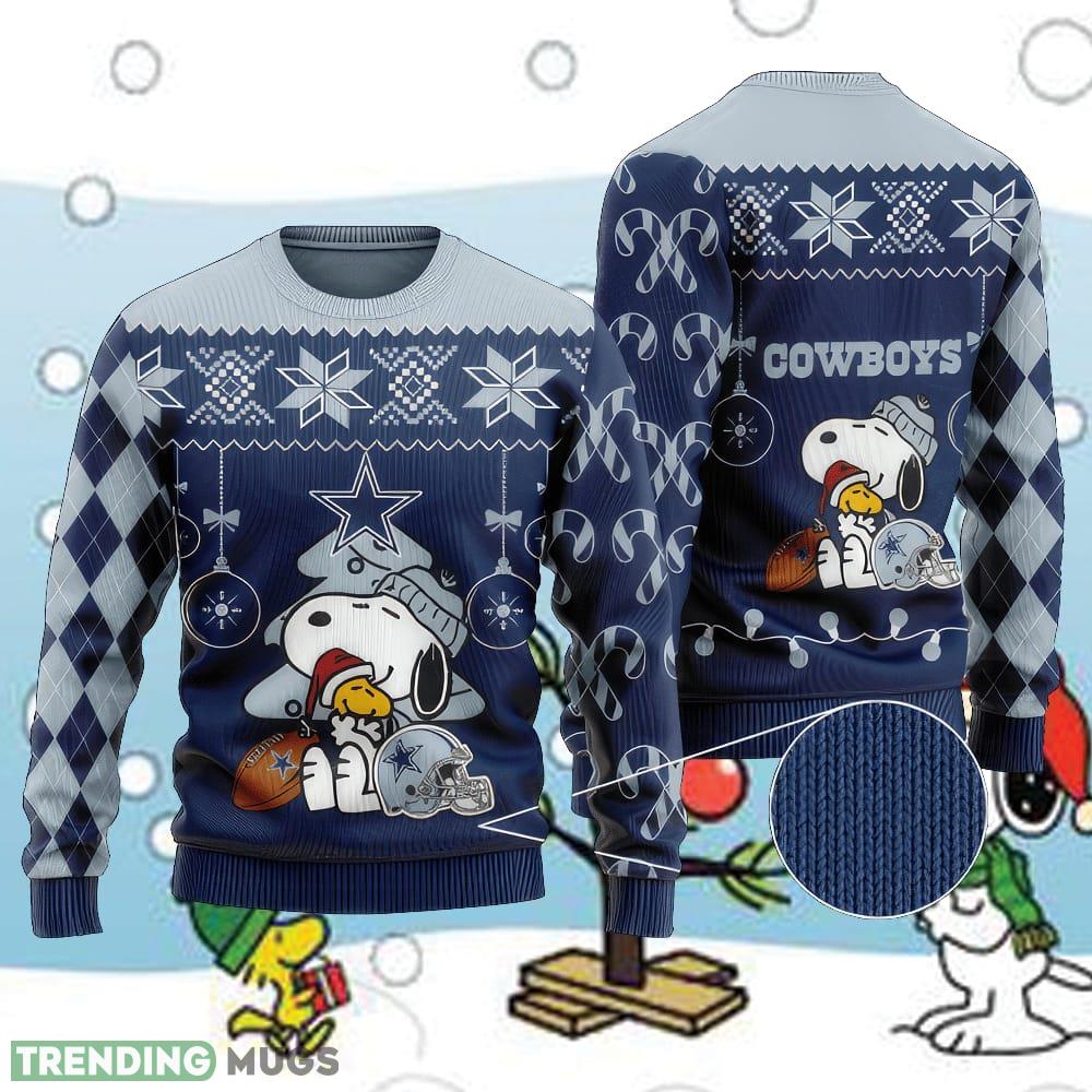 Snoopy NFL Dallas Cowboys Ugly Christmas Sweater Bauble - Snoopy NFL Dallas Cowboys Ugly Christmas Sweater Bauble Snoopy NFL Dallas Cowboys Ugly Christmas Sweater Bauble - Snoopy NFL Dallas Cowboys Ugly Christmas Sweater Bauble