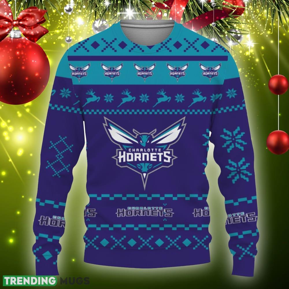 Snow Santa Pattern Logo Charlotte Hornets Christmas Tree Ugly Xmas Sweater Gift Holidays - Christmas Urly Sweater Snow Santa Pattern Logo Charlotte Hornets Christmas Tree Gifts Unisex For Fan, Hoodie, Sweatshirt-3D Sweatshirt_3 Snow Santa Pattern Logo Charlotte Hornets Christmas Tree Ugly Xmas Sweater Gift Holidays - Christmas Urly Sweater Snow Santa Pattern Logo Charlotte Hornets Christmas Tree Gifts Unisex For Fan, Hoodie, Sweatshirt-3D Sweatshirt_3