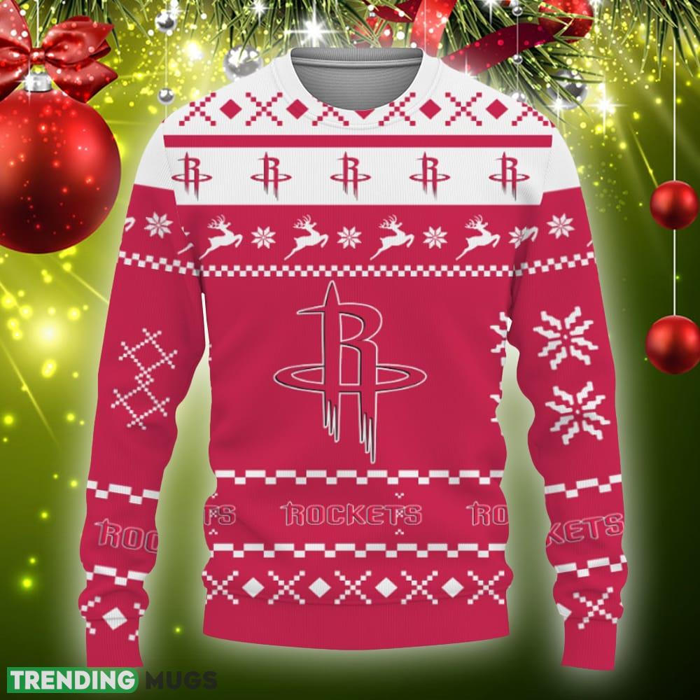 Snow Santa Pattern Logo Houston Rockets Christmas Tree Ugly Christmas Sweater Gift Holidays - Christmas Urly Sweater Snow Santa Pattern Logo Houston Rockets Christmas Tree Gifts Unisex For Fan, Hoodie, Sweatshirt-3D Sweatshirt_3 Snow Santa Pattern Logo Houston Rockets Christmas Tree Ugly Christmas Sweater Gift Holidays - Christmas Urly Sweater Snow Santa Pattern Logo Houston Rockets Christmas Tree Gifts Unisex For Fan, Hoodie, Sweatshirt-3D Sweatshirt_3