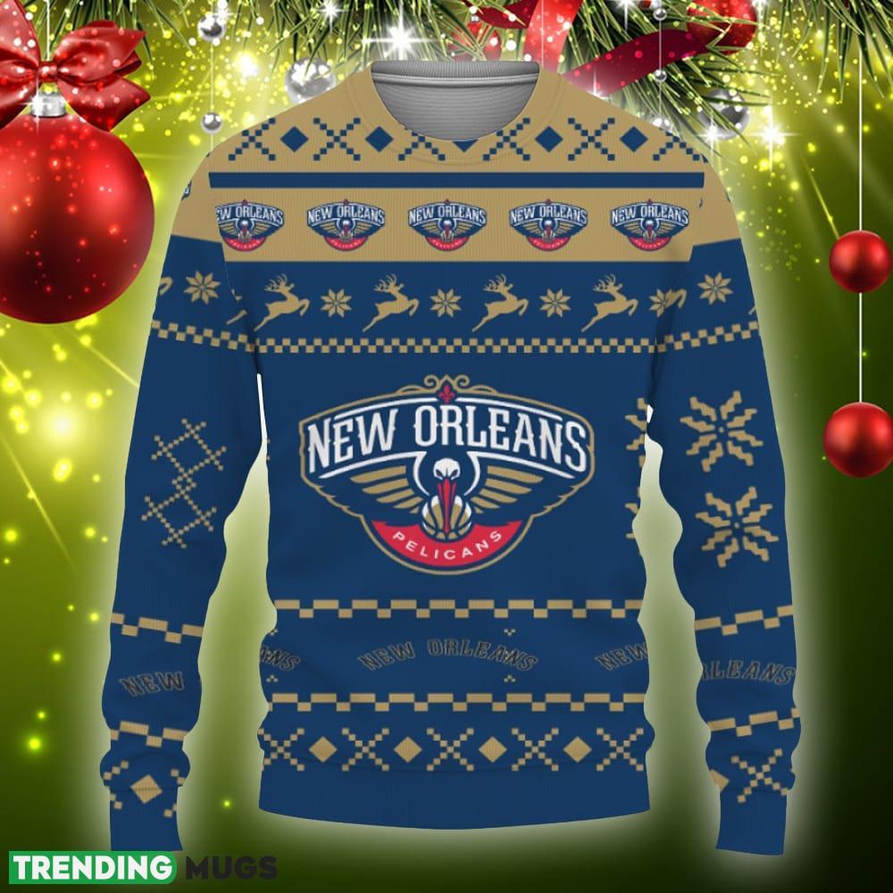 Snow Santa Pattern Logo New Orlean Pelicans Christmas Tree Knitted Xmas Sweater Gift Holidays - Christmas Urly Sweater Snow Santa Pattern Logo New Orlean Pelicans Christmas Tree Gifts Unisex For Fan, Hoodie, Sweatshirt-3D Sweatshirt_3 Snow Santa Pattern Logo New Orlean Pelicans Christmas Tree Knitted Xmas Sweater Gift Holidays - Christmas Urly Sweater Snow Santa Pattern Logo New Orlean Pelicans Christmas Tree Gifts Unisex For Fan, Hoodie, Sweatshirt-3D Sweatshirt_3