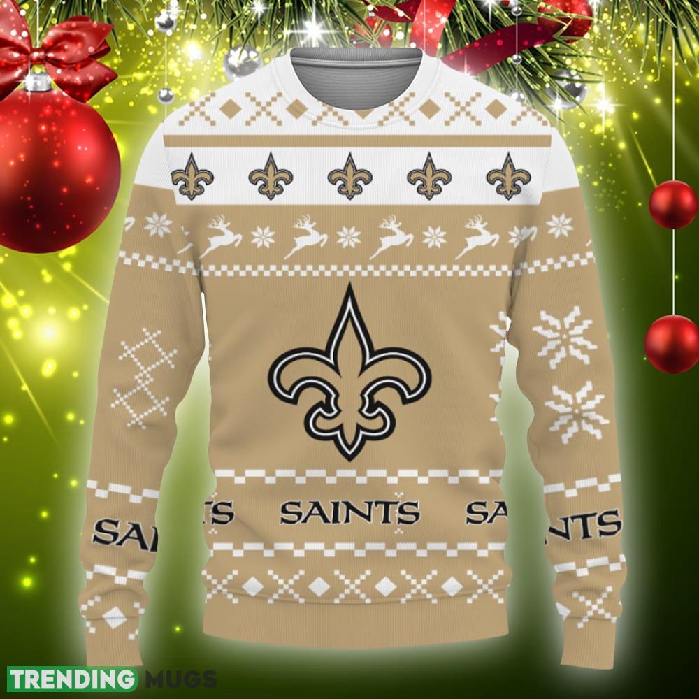 Snow Santa Pattern Logo New Orleans Saints Christmas Tree Ugly Xmas Sweater Gift Holidays - Christmas Urly Sweater Snow Santa Pattern Logo New Orleans Saints Christmas Tree Gifts Unisex For Fan, Hoodie, Sweatshirt-3D Sweatshirt_3 Snow Santa Pattern Logo New Orleans Saints Christmas Tree Ugly Xmas Sweater Gift Holidays - Christmas Urly Sweater Snow Santa Pattern Logo New Orleans Saints Christmas Tree Gifts Unisex For Fan, Hoodie, Sweatshirt-3D Sweatshirt_3