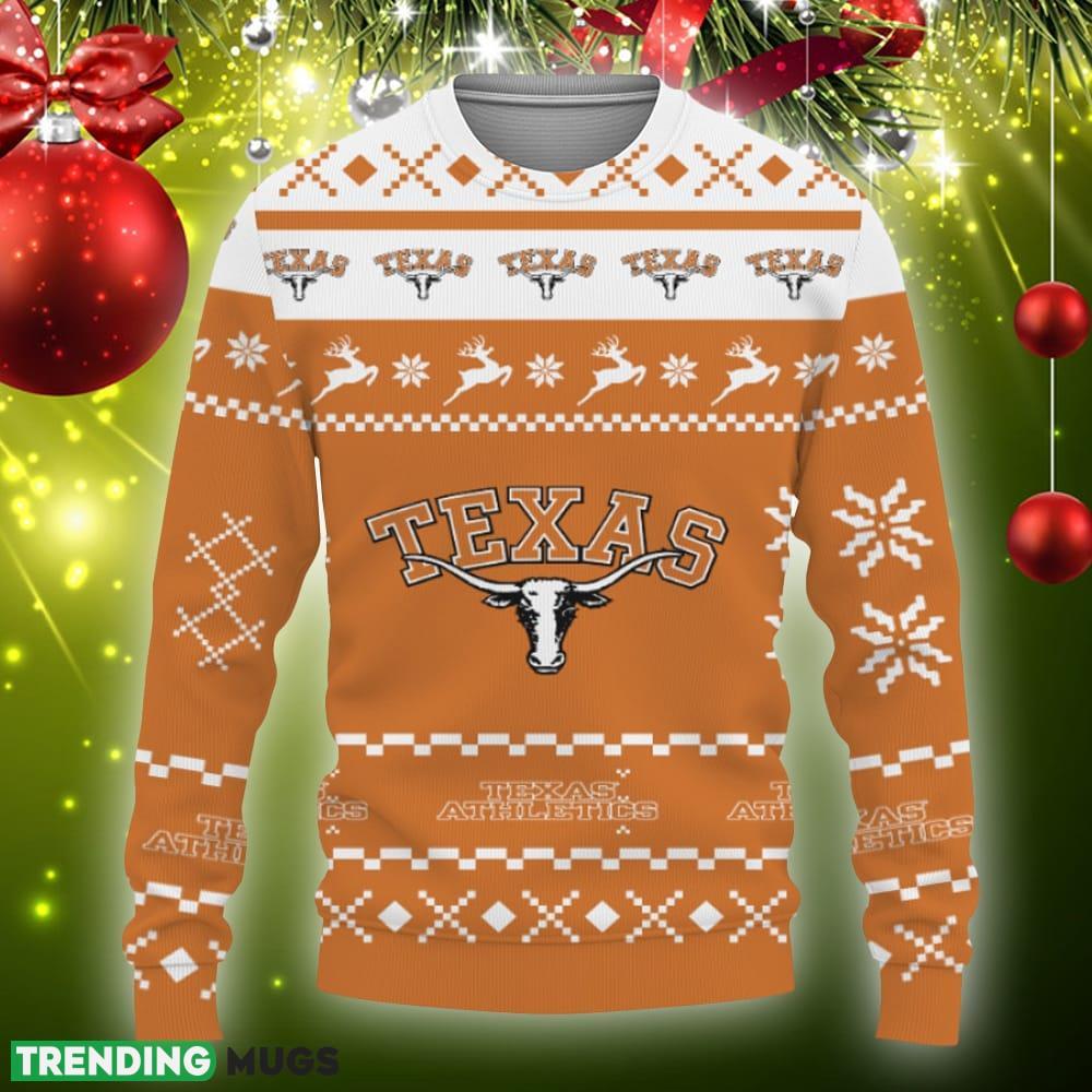 Snow Santa Pattern Logo Texas Longhorns Christmas Tree Knitted Christmas Sweater Gift Holidays - Christmas Urly Sweater Snow Santa Pattern Logo Texas Longhorns Christmas Tree Gifts Unisex For Fan, Hoodie, Sweatshirt-3D Sweatshirt_3 Snow Santa Pattern Logo Texas Longhorns Christmas Tree Knitted Christmas Sweater Gift Holidays - Christmas Urly Sweater Snow Santa Pattern Logo Texas Longhorns Christmas Tree Gifts Unisex For Fan, Hoodie, Sweatshirt-3D Sweatshirt_3